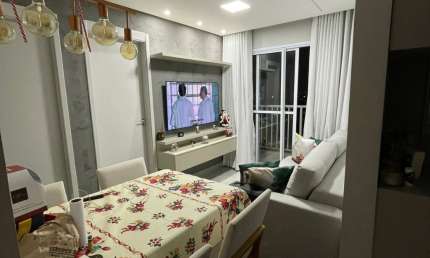COND. AROEIRA de 37m2 com vaga, área de lazer e planejados em SP!