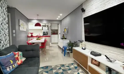 Lindo apartamento 3 dorms, pronto pra morar, centro de diadema!