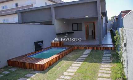 Casa Térrea com Piscina à venda no Loanda em Atibaia/SP
