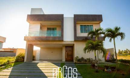 Casa no Condomínio Quintas da Barra, Barra dos Coqueiros, porteira fechada