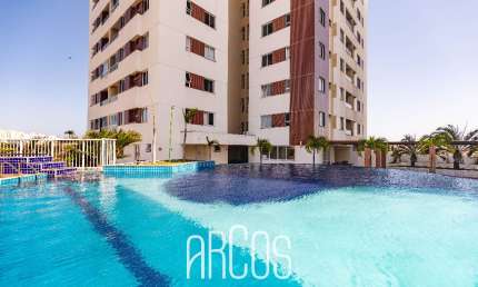 Condomínio Triumph Rio de Janeiro, apartamento com 3 quartos, sendo 2 suítes, 80m². Leste/Sul