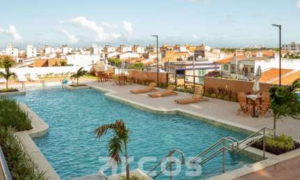 Le Vert Boulevard, Apartamento na Farolândia, ¾ com suíte, varanda e 72,5m