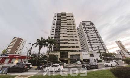 Condomínio Horto das Figueiras, apartamento no Jardins com ¾ sendo 2 suítes, 142m² e varanda integrada.
