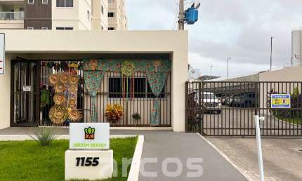 Jardim Serigy, Apartamento na Farolândia. 2 quartos com suíte, 58m²