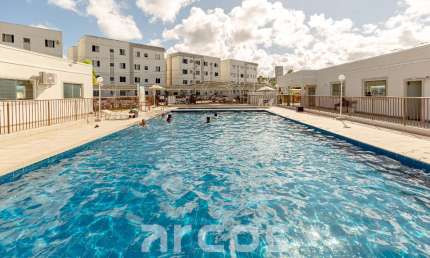 Parque Alameda Real, Apartamento no Marivan de 2 quartos com 56m² e giardino