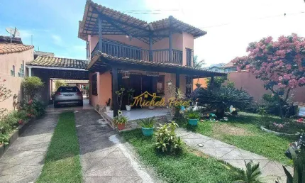 Excelente casa duplex em terreno inteiro, próximo da praia de Costazul com 4 quartos à venda, 216 m² - Recreio - Rio das Ostras/RJ