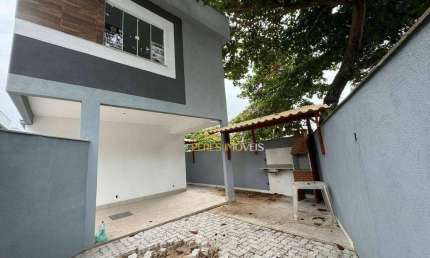 Excelente casa duplex em condomínio com 2 quartos à venda, 70 m² por R$ 280.000 - Village Rio das Ostras - Rio das Ostras/RJ