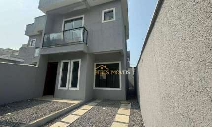 Excelente casa duplex com 2 quartos à venda, 75 m² - Residencial Rio Das Ostras - Rio das Ostras/RJ