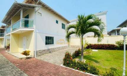 Casa em condomínio de alto padrão com 02 suítes, 78 m² por R$ 340.000 - Costazul - Rio das Ostras/RJ