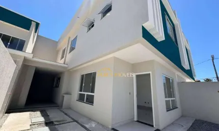 Casa duplex independente, próximo da praia de Costazul com 3 suítes à venda, 129m² - Ouro Verde - Rio das Ostras/RJ