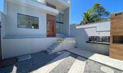 Casa não geminada com 2 dormitórios à venda, 71 m² por R$ 420.000 - Jardim Campomar - Rio das Ostras/RJ