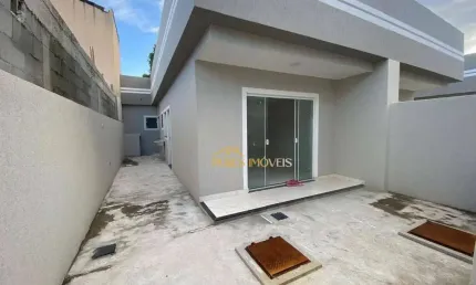Ultima unidade! casa com 2 dormitórios à venda, 70 m² por r$ 265.000 - cidade praiana - rio das ostras/rj