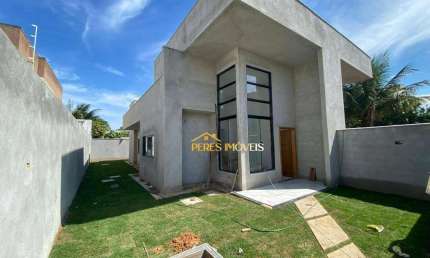 FASE FINAL DE ACABAMENTO! Casa de Alto Padrão à venda por R$ 450.000 - Enseada das Gaivotas - Rio das Ostras/RJ