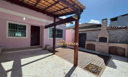 Casa linear com 2 quartos à venda, 75 m² por R$ 380.000 - Atlântica - Rio das Ostras/RJ