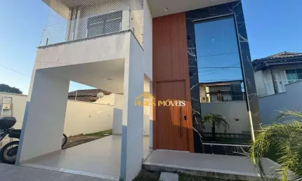 Casa de alto padrão com 4 dormitórios à venda, 252 m² por r$ 1.290.000 - terra firme - rio das ostras/rj