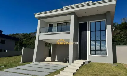 Casa duplex alto padrão com 4 quartos à venda, 227 m² - alphaville iii - rio das ostras/rj