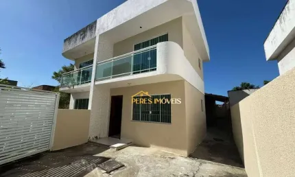 Casa duplex com 2 suítes à venda, 78 m² - residencial rio das ostras - rio das ostras/rj