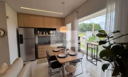 Apartamento com 2 dormitórios à venda, 47 m² por R$ 305.536,92 - Jardim Colonial - Indaiatuba/SP