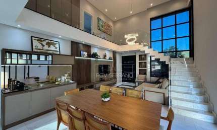 Sobrado com 4 dormitórios à venda, 383 m² por R$ 2.950.000,00 - Terra Magna - Indaiatuba/SP