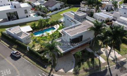 Sobrado com 4 dormitórios, 477 m² - venda por R$ 5.000.000,00 ou aluguel por R$ 27.700,00/mês - Jardim Vila Paradiso - Indaiatuba/SP