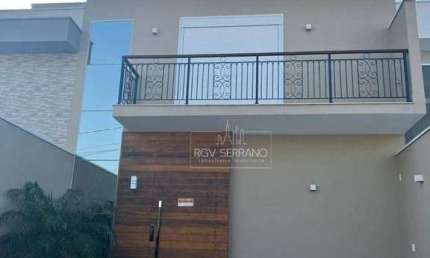 Sobrado com 4 dormitórios para alugar, 184 m² por R$ 7.655,00/mês - Jardim Montreal Residence - Indaiatuba/SP