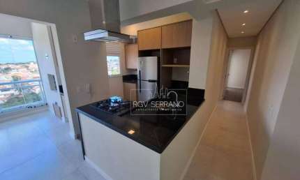 Apartamento com 2 dormitórios para alugar, 82 m² por R$ 6.685,00/mês - Vila Homero - Indaiatuba/SP