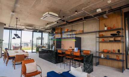 Apartamento Garden para Locação em São Paulo, Pinheiros, 1 dormitório, 1 banheiro