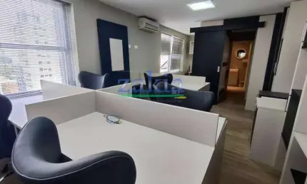 Conjunto comercial para locação em são paulo, jardim paulistano, 1 vaga