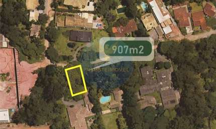 Terreno Granja Viana 907m2, Bolsão fechado com segurança 24h