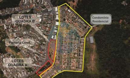 Terreno em condomínio fechado à venda na Estrada Morro Grande, s/n, Jardim Ísis, Cotia
