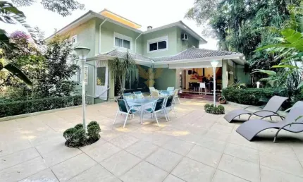 Casa em condomínio fechado com 5 quartos à venda na Alameda Dracena, 7, Granja Viana, Jandira, 553 m2 por R$ 1.990.000