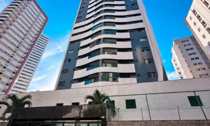 Apartamento com aproximadamente 100m2, 3 Quartos sendo 1 Suítes, Dep completa!