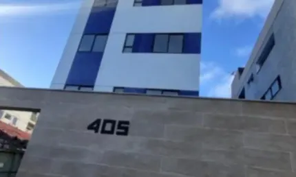 Apartamento com 45m2, 2 quartos, prédio com piscina e salão de festas!