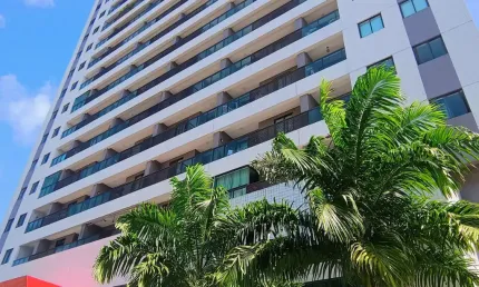 Apartamento 1 Quarto, prédio com vários itens de lazer!