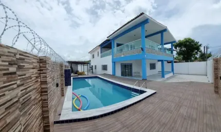 Linda casa em itamaracá, 324m2 de área, 8 quartos, 5 suítes!