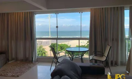 Oportunidade! apartamento frente mar com 3 suítes e vaga privativa