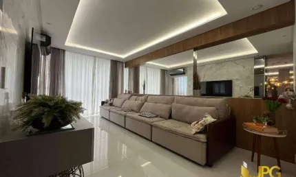 Apartamento com 4 dormitórios à venda, 190 m² por r$ 6.200.000,00 - pioneiros - balneário camboriú/sc