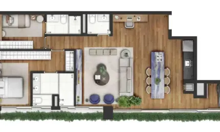 Apartamento com 2 quartos à venda em Campo Belo - SP