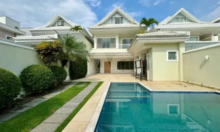 Casa em condomínio fechado com 4 quartos à venda na Rua Ênio Silveira, Barra da Tijuca, Rio de Janeiro, 370 m2 por R$ 3.400.000
