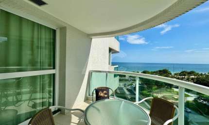 Flat com 1 quarto à venda na Avenida Lúcio Costa, Barra da Tijuca, Rio de Janeiro, 52 m2 por R$ 800.000