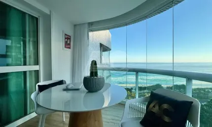 Flat com 1 quarto à venda na Avenida Lúcio Costa, Barra da Tijuca, Rio de Janeiro, 52 m2 por R$ 790.000