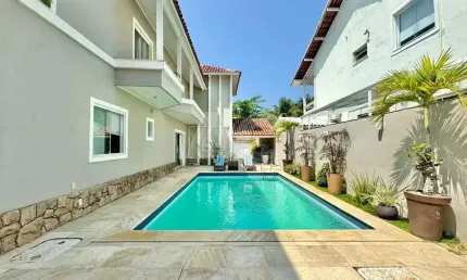 Casa em condomínio fechado com 4 quartos à venda na Avenida das Américas, Barra da Tijuca, Rio de Janeiro, 402 m2 por R$ 3.590.000