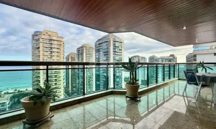 Apartamento com 4 quartos à venda na Avenida Lúcio Costa, Barra da Tijuca, Rio de Janeiro, 160 m2 por R$ 3.000.000