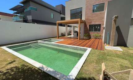 Casa em condomínio fechado com 4 quartos à venda na BA 099, 18, Abrantes, Camaçari