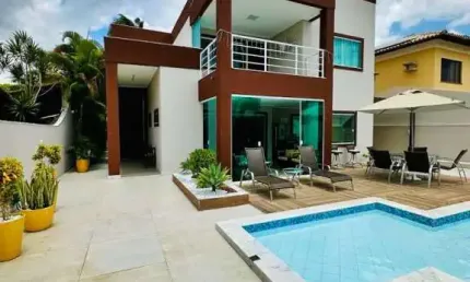 Casa à venda, 249 m² por r$ 1.500.000,00 - abrantes - lauro de freitas/ba