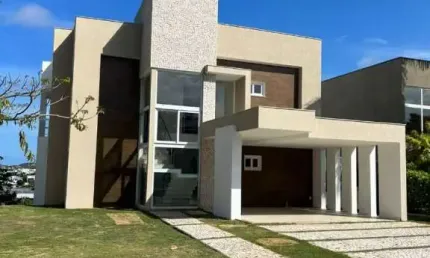 Casa com 4 dormitórios à venda, 470 m² por R$ 1.790.000,00 - Alphaville Litoral Norte 1 - Camaçari/BA