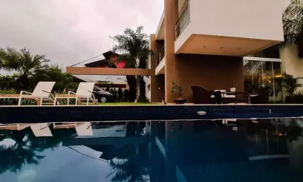 Casa com 4 dormitórios à venda, 480 m² por R$ 3.500.000,00 - Busca Vida (abrantes)	 - Lauro de Freitas/BA