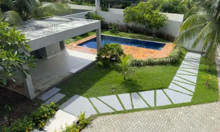 Casa com 5 dormitórios à venda, 621 m² por R$ 3.000.000,00 - Busca Vida (abrantes)	 - Lauro de Freitas/BA