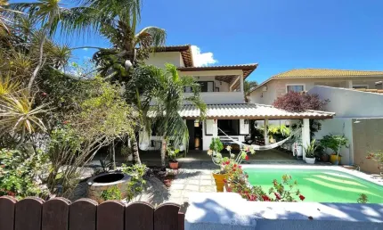 Casa com 4 dormitórios para alugar, 320 m² por R$ 6.150,00/mês - Catu de Abrantes - Lauro de Freitas/BA