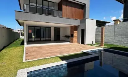 Casa com 3 dormitórios à venda, 299 m² por r$ 2.000.000 - priscilla dutra - lauro de freitas/ba